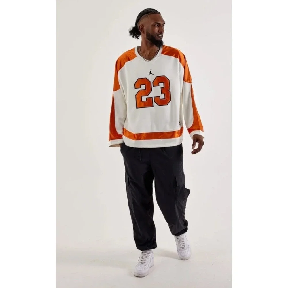 Jordan Brooklyn University Hockey Jersey - Sail/Starfish/men's(25-70)